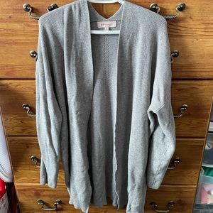NWOT- Philosophy Grey Cardigan